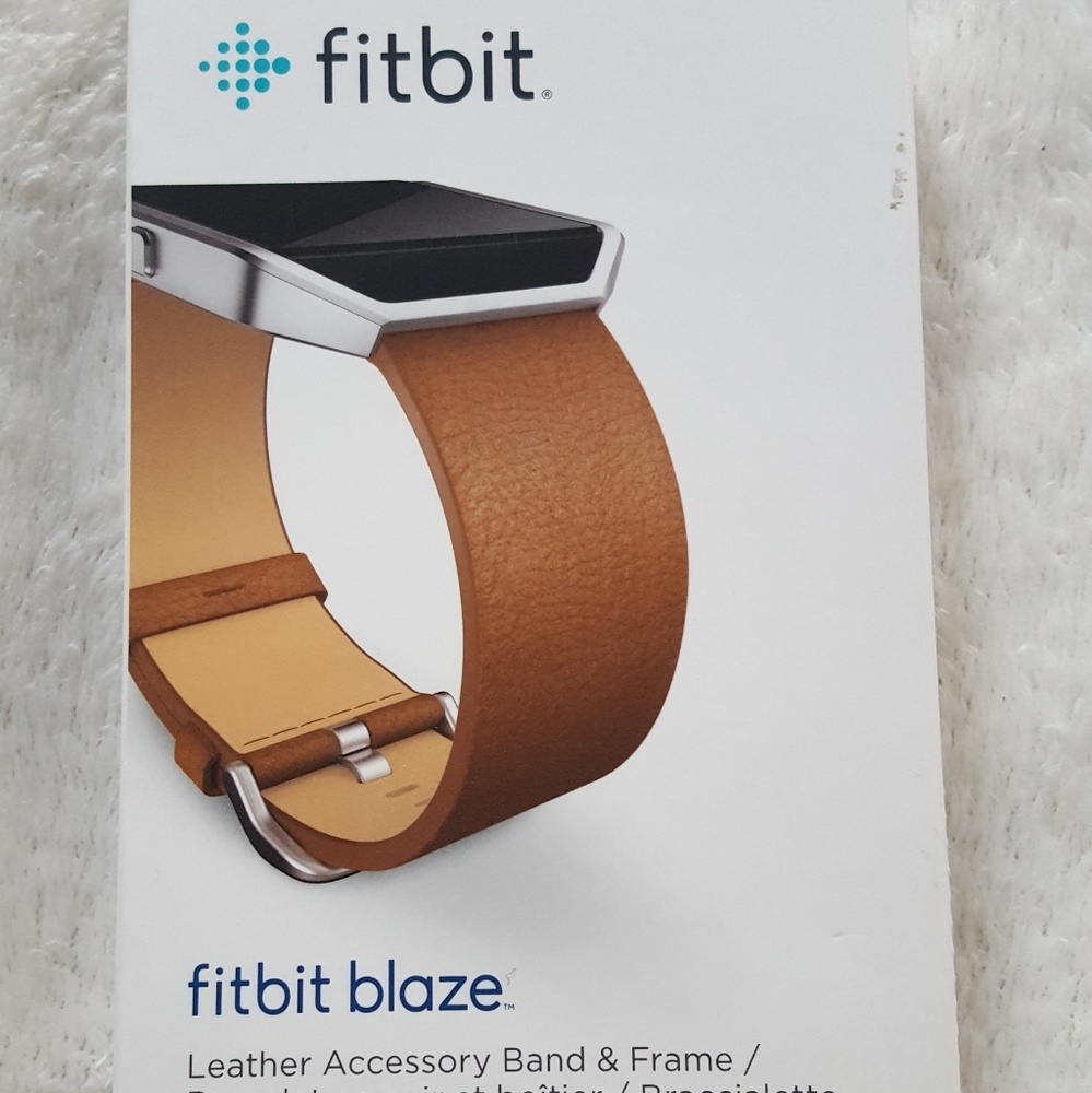 Fitbit Blaze leather band - L